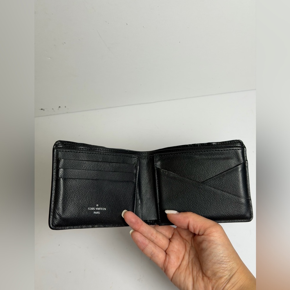 Louis Vuitton Monogram Eclipse Canvas Bifold Wallet - Picture 8 of 12